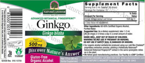 Ginkgo 500 mg