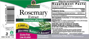 Rosemary Extract 2,000 mg