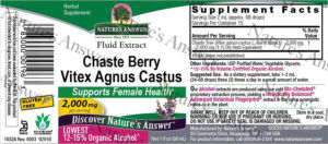 Chaste Berry Vitex Agnus Castus Extract 
