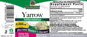 Yarrow 2,000 mg