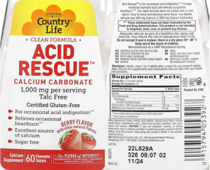 Acid Rescue Berry Flavor