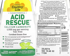 Acid Rescue Mint Flavor