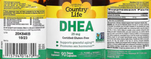 DHEA 25 mg