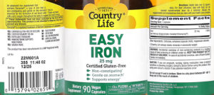 Easy Iron 25 mg