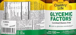 Label for Glycemic Factors