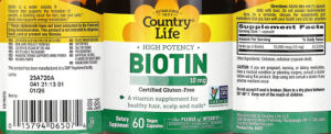 High Potency Biotin 10 mg