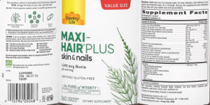 Maxi-Hair Plus 5,000 mcg Biotin