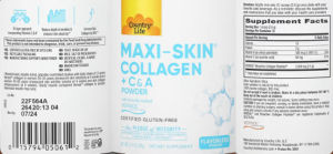 Maxi-Skin Collagen + C&A Powder Flavorle