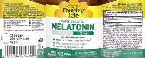 Melatonin 3 mg Rapid Release