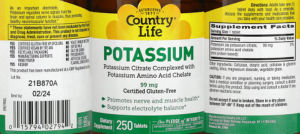 Potassium 99 mg