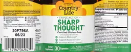 Label for Sharp Thought