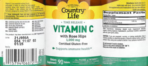 Time Release Vitamin C with Rose Hips 1,