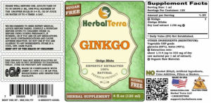 Ginkgo Alcohol Free