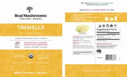 Label for Tremella Powder