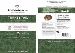 Label for Turkey Tail Powder