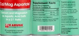 Label for Cal/Mag Aspartate
