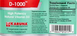 Label for D-1000