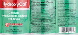 Label for HydroxyCal