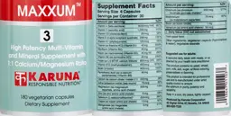 Label for Maxxum 3