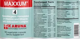 Label for Maxxum 4