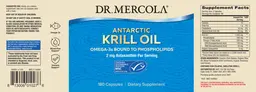 Label for Antarctic Krill Oil