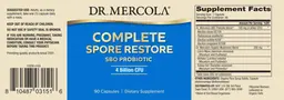Label for Complete Spore Restore