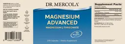 Label for Magnesium Advanced