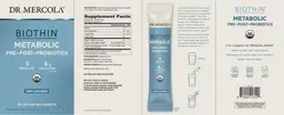 Label for Biothin Metabolic Unflavored