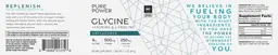 Label for Glycine + Taurine & L-Proline Unflavored