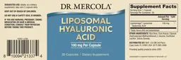 Label for Liposomal Hyaluronic Acid
