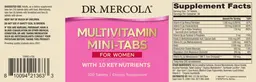 Label for Multivitamin Mini-Tabs for Women