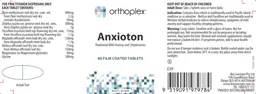 Label for Anxioton
