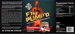 Label for F'N Pump'd Cat Scratch Fever