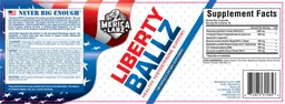 Label for Liberty Ballz
