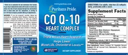 Label for Co Q-10 Heart Complex