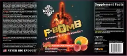 Label for F-Bomb Sour Pucker UP Buttercup