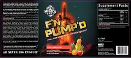 Label for F'N Pump'd Fruit Cocktail