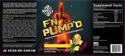 Label for F'N Pump'd Upside Down Pinapple