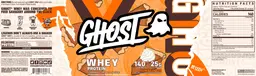 Label for Whey Protein Pumpkin Pie