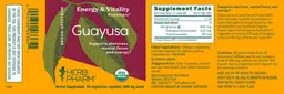 Label for Guayusa