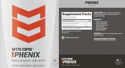 Label for Phenix