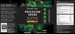 Label for Precision Amino Gummy Worm