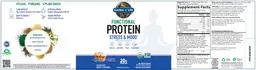 Label for Functional Protein Blueberry Muffin Flavor