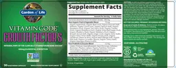 Label for Growth Factors