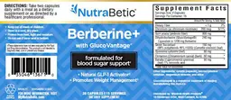 Label for Berberine+