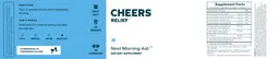 Label for Relief Next Morning Aid