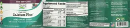 Label for Calcium Plus Mixed Berry Flavor