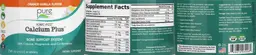 Label for Calcium Plus Orange-Vanilla Flavor