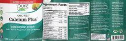 Label for Calcium Plus Raspberry-Lemonade Flavor