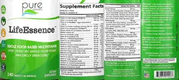 Label for LifeEssence